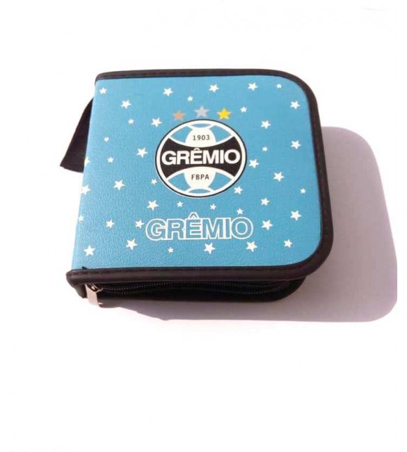 Porta CD/DVD gremio para 48 discos - produto oficial 